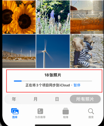 平山苹果手机服务如何解决iPhone照片无法同步到 'iCloud 照片'